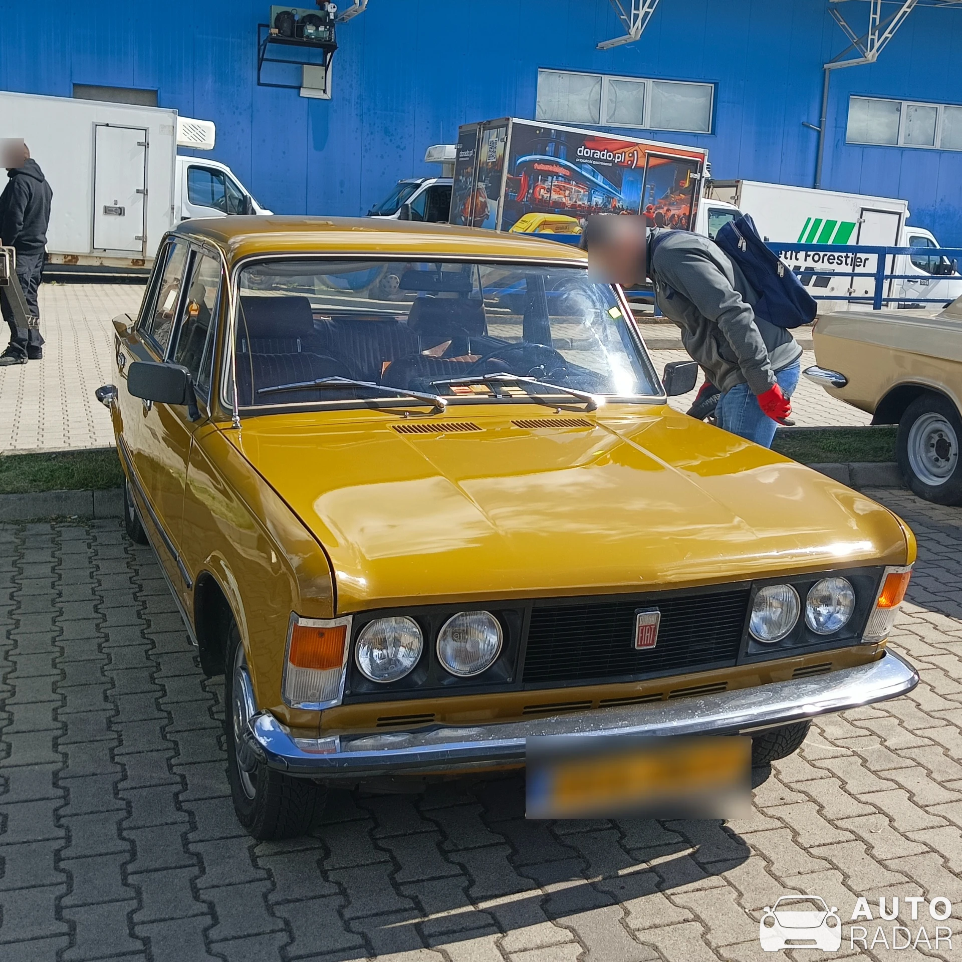 Polski Fiat 125p spotted in Wrocław