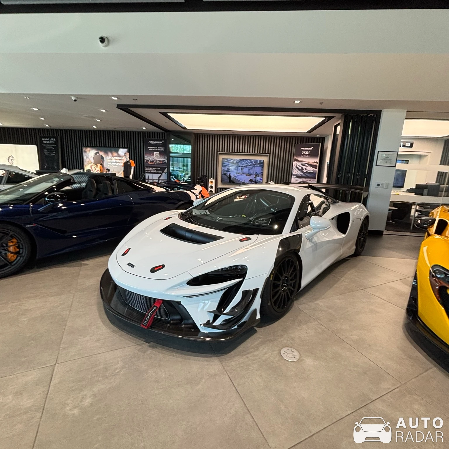 McLaren Artura GT4 spotted in Irvine