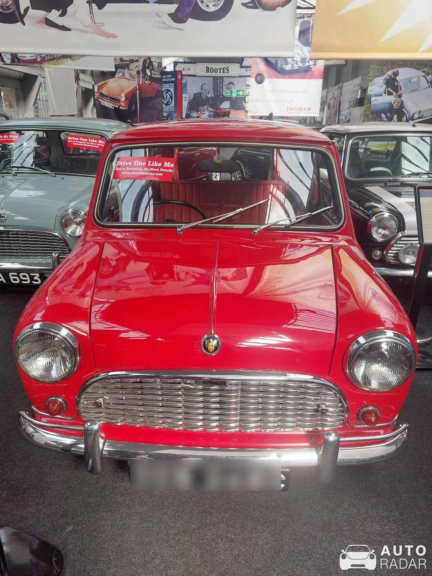 Austin Mini De Luxe spotted in Matlock
