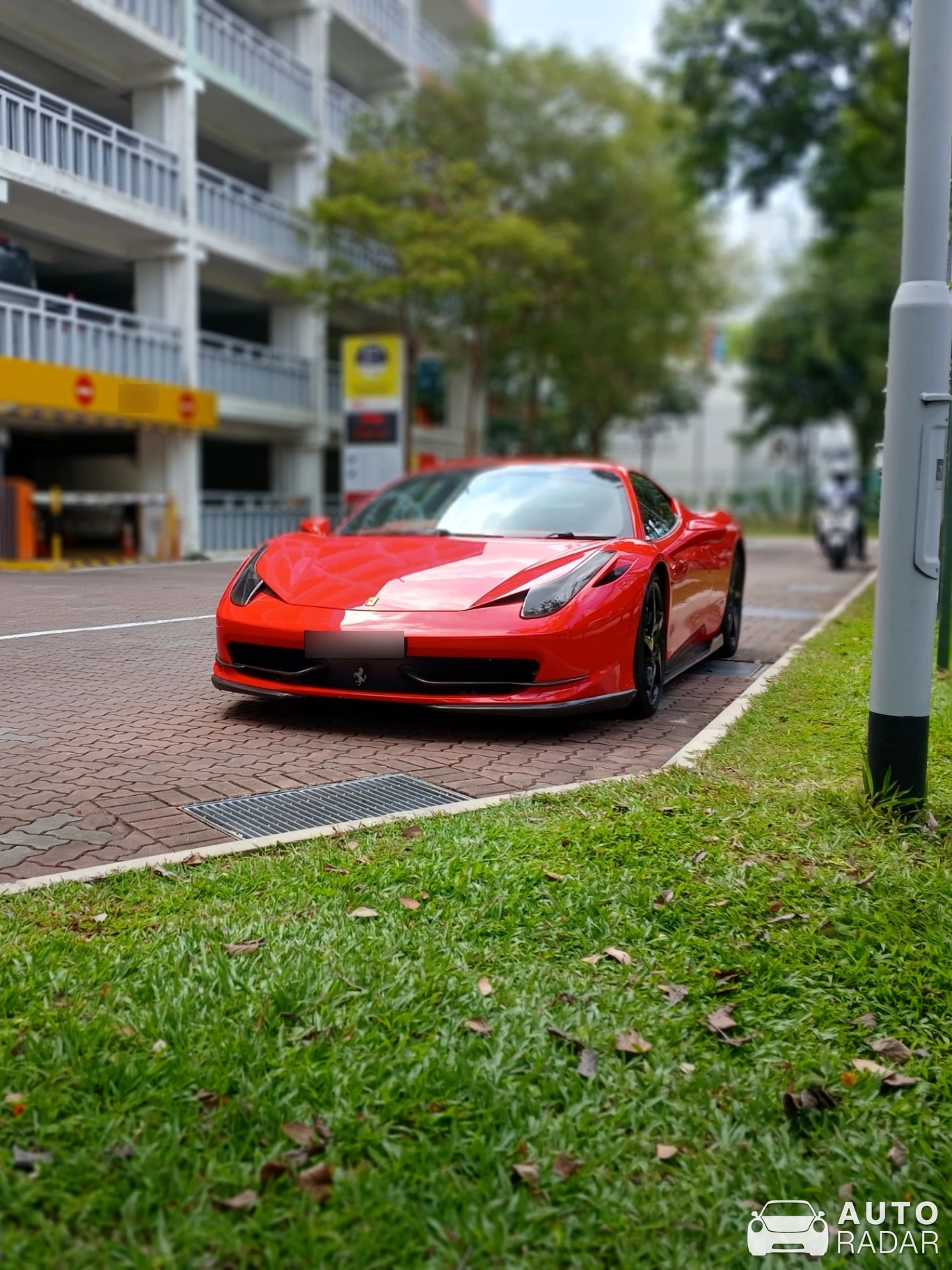Ferrari 458 Italia Novitec Rosso spotted in Singapore
