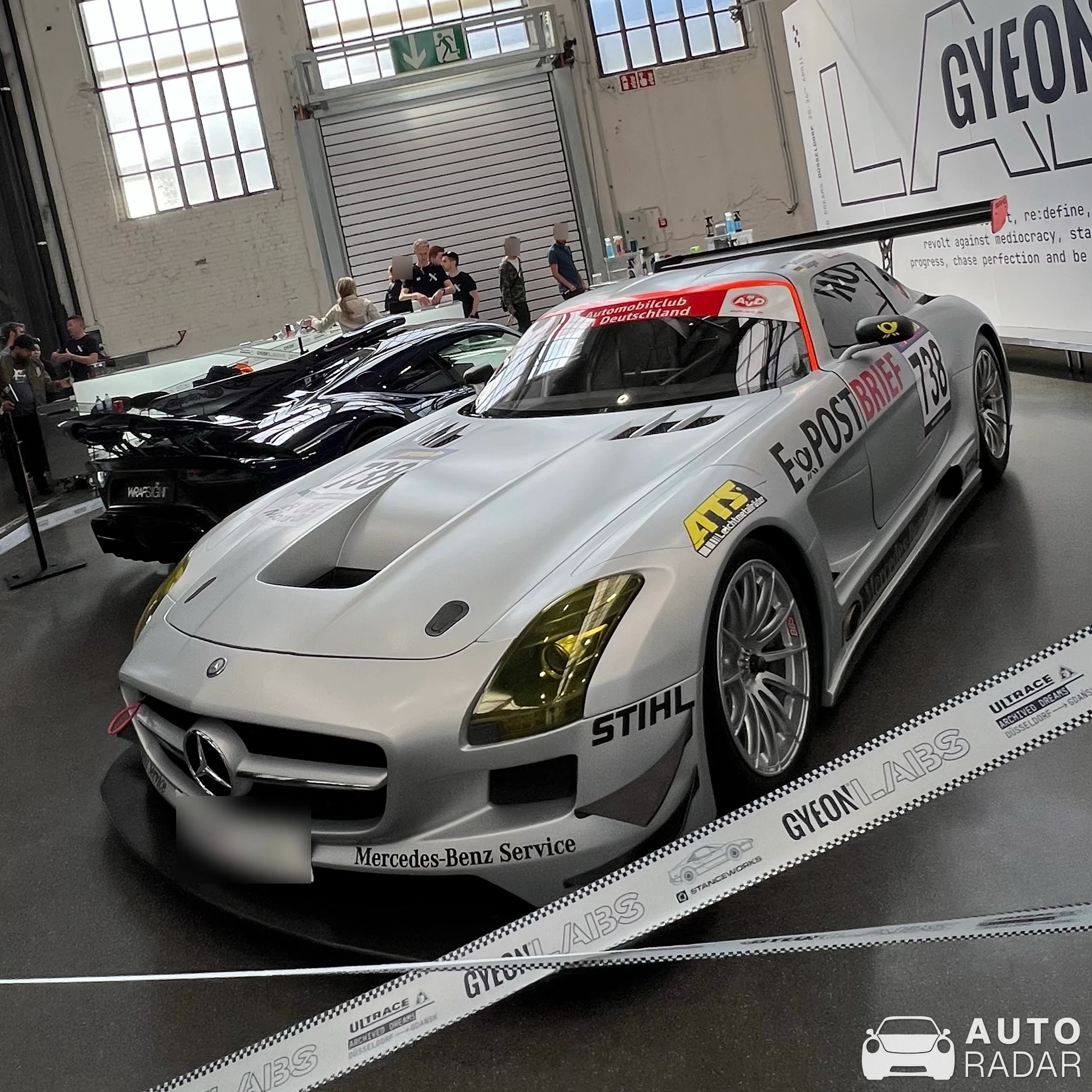 Mercedes-Benz SLS AMG GT3 spotted in Meerbusch