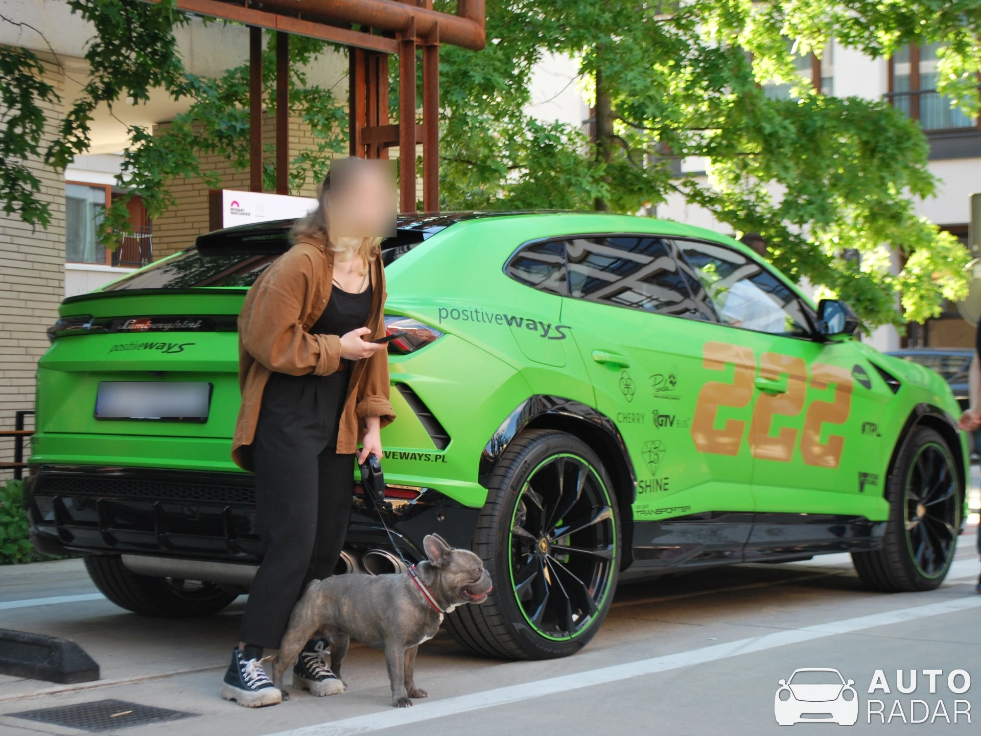 Lamborghini Urus spotted in Warszawa, Poland
