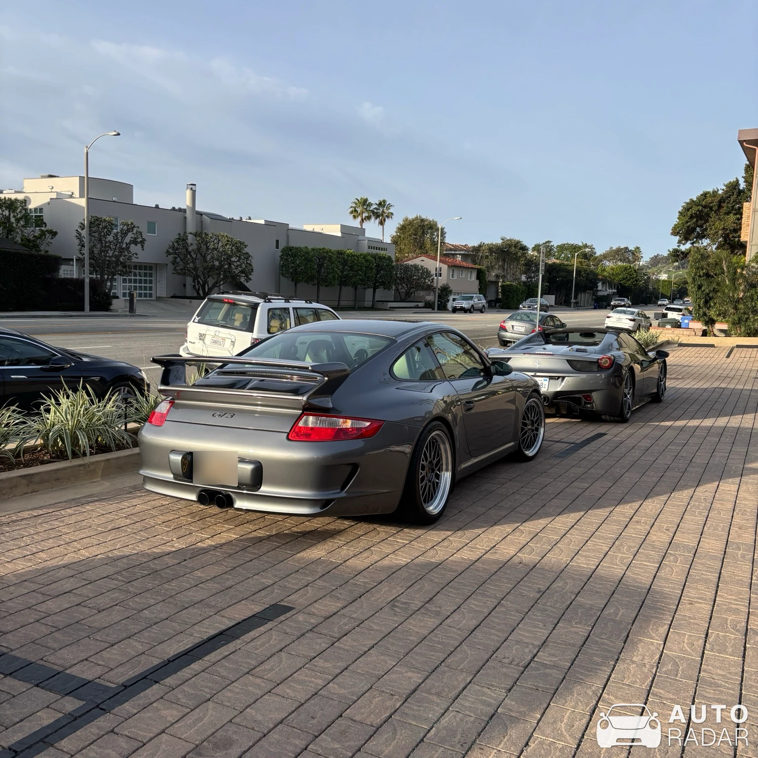 Porsche 997 GT3 spotted in Malibu, United States