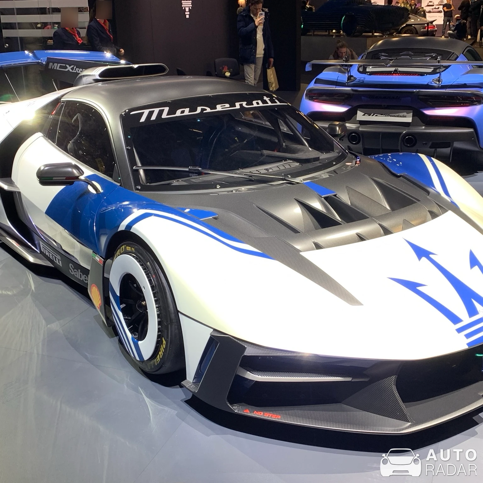 Maserati MCXtrema spotted in Paris