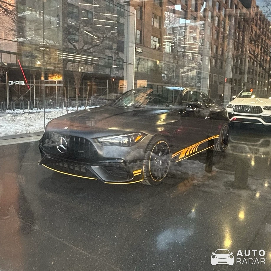 Mercedes-AMG CLA 45 S Shooting Brake Edition 1 X118 spotted in New York