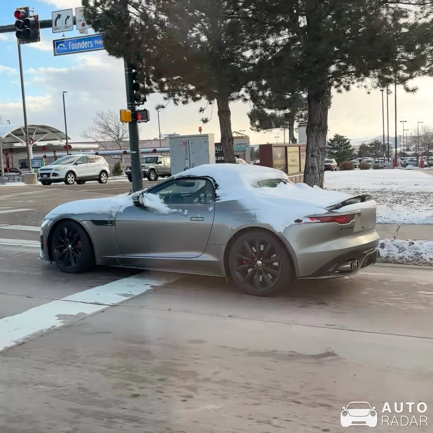 Jaguar F-Type P450 75 Convertible spotted in Larkspur