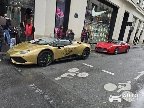 Lamborghini Huracán LP610-4 Spyder spotted in Seoul, South Korea