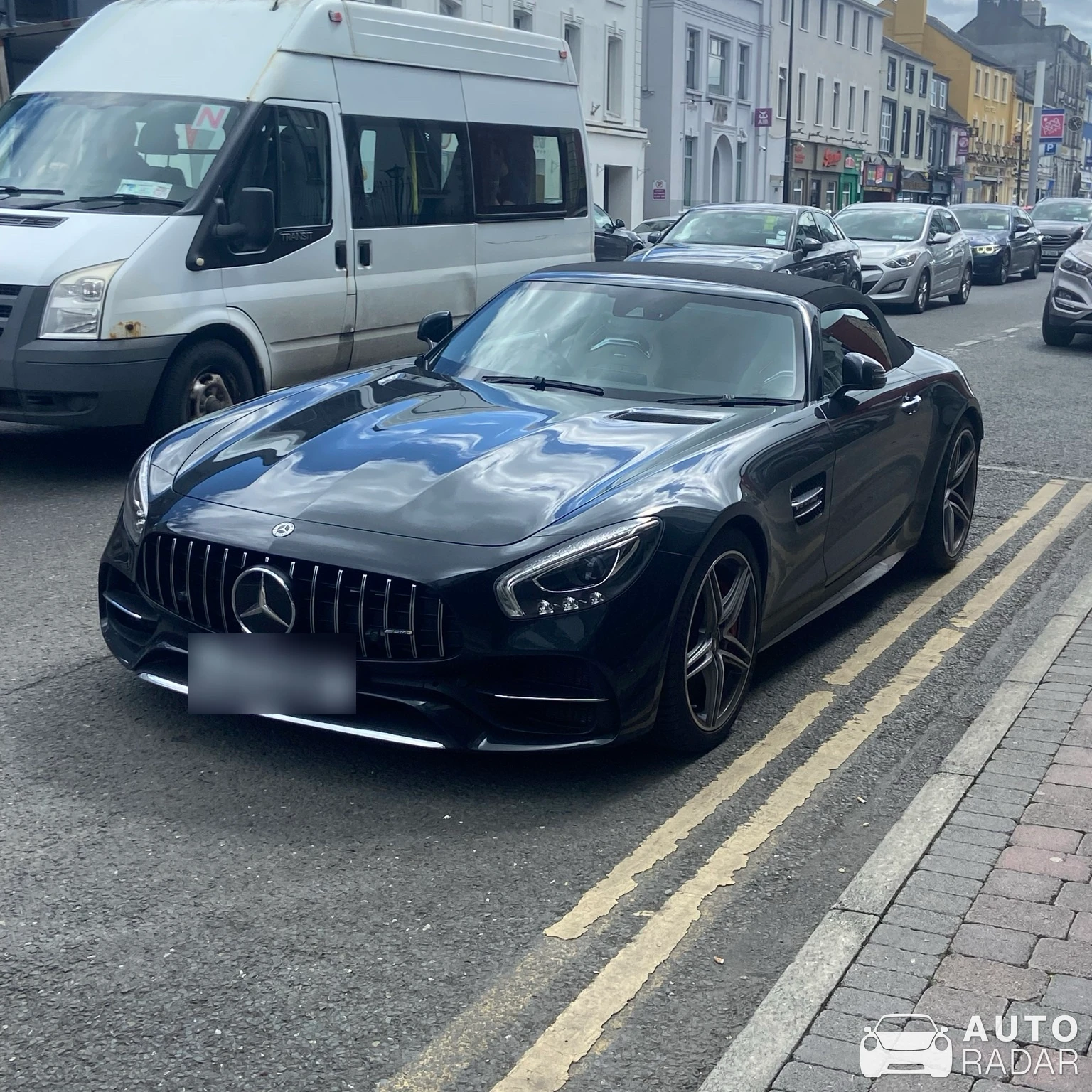 Mercedes-AMG GT C Roadster R190 spotted in Longford