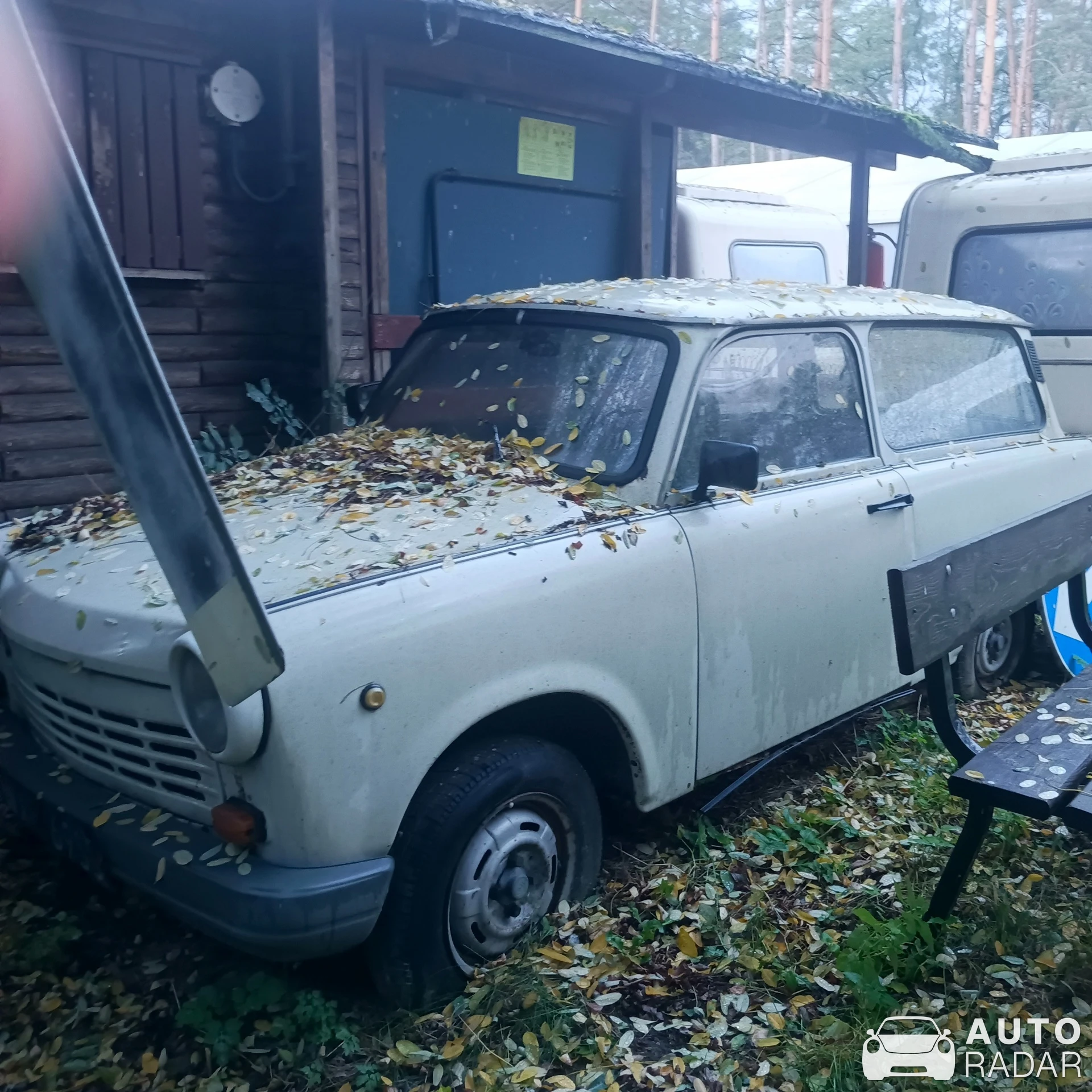 Trabant 1.1 Universal spotted in Nieborów