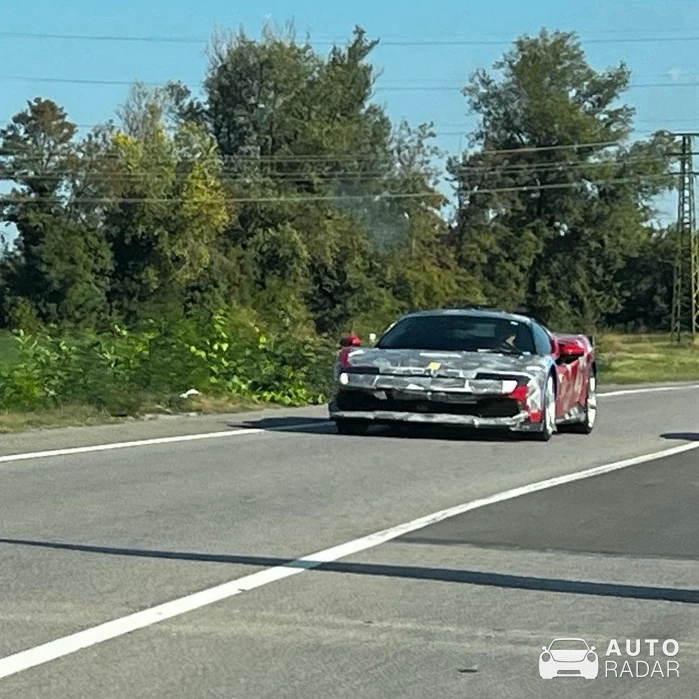 Ferrari 849 Testarossa Mule spotted