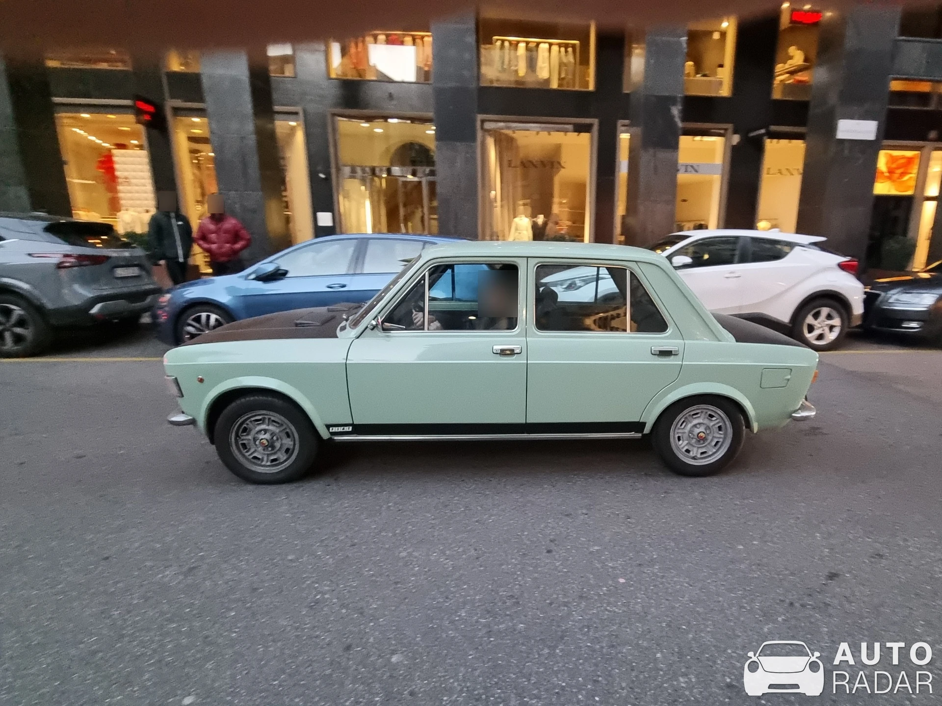 Fiat 128 Abarth spotted in Milano