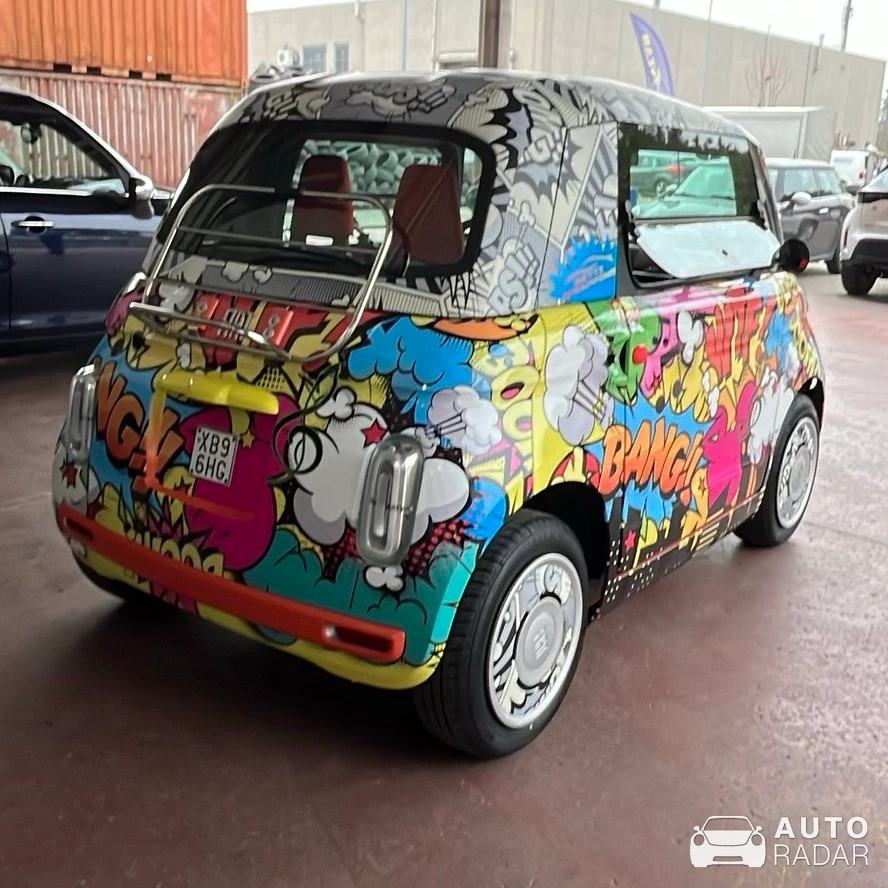 Fiat Topolino spotted in Bazzano