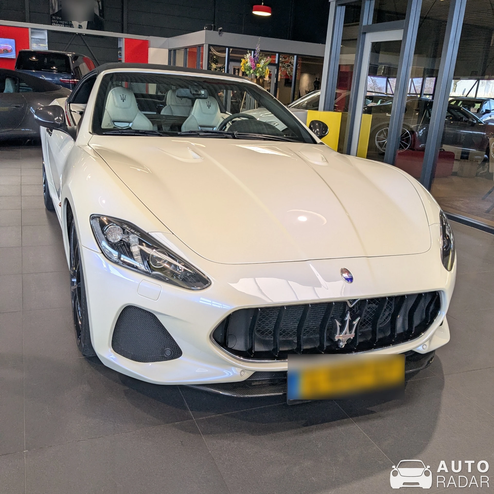 Maserati GranCabrio MC Centennial Edition spotted in Enschede