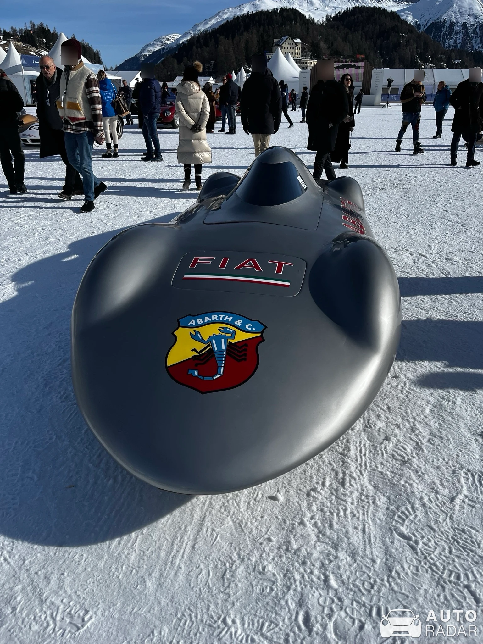 Abarth 1000 spotted in San Maurizio