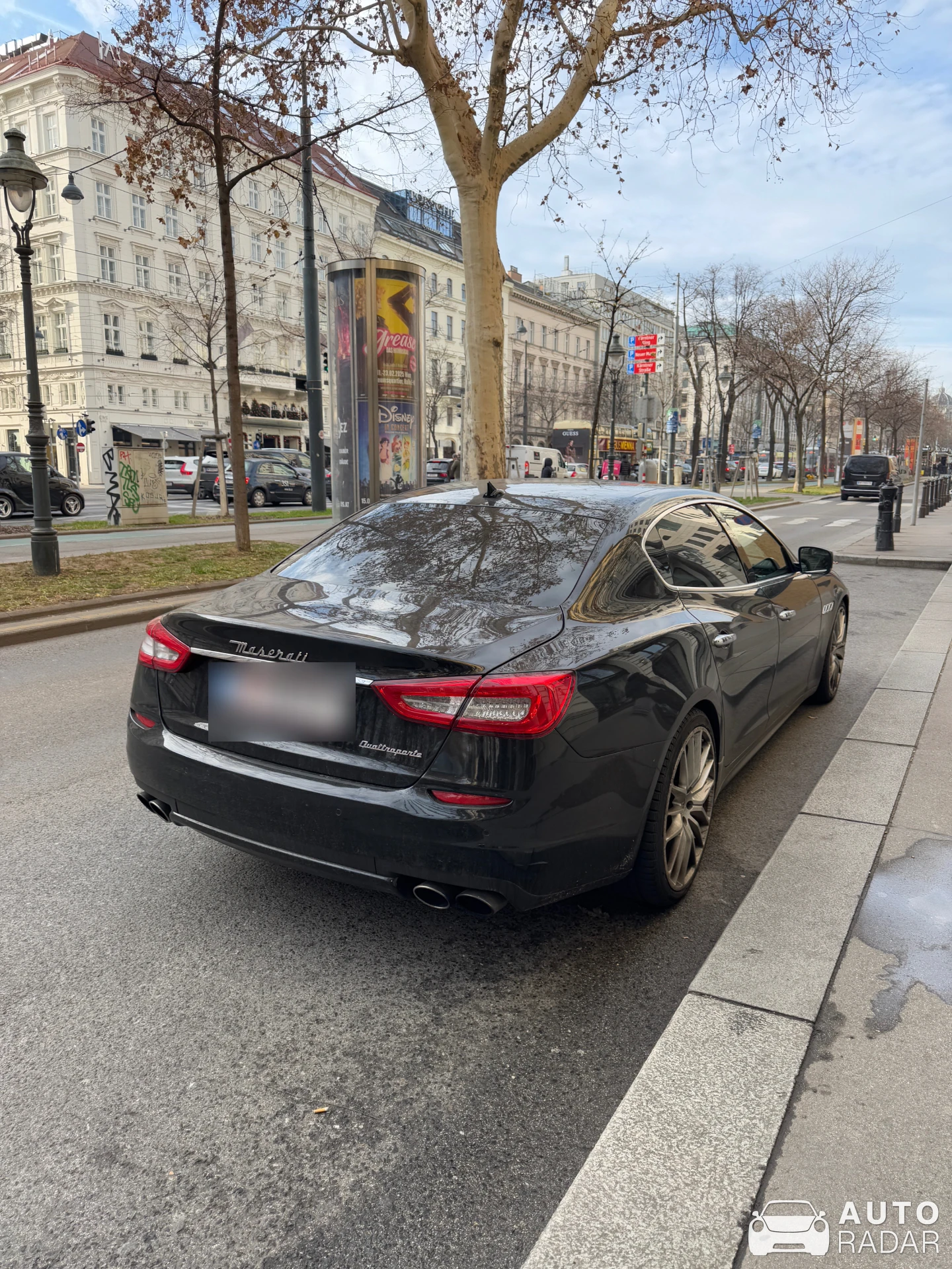 Maserati Quattroporte spotted in Wien, Austria