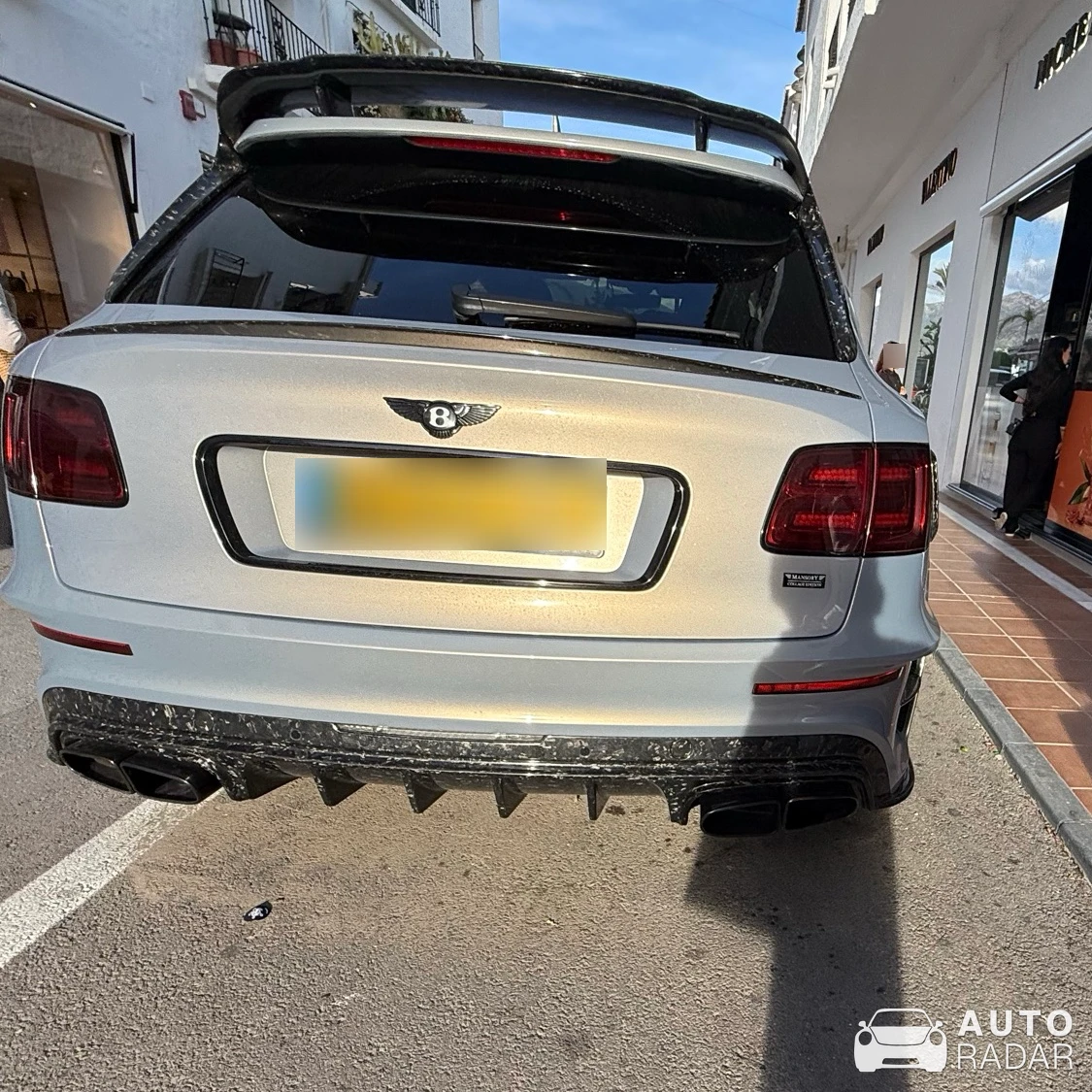 Bentley Bentayga by Mansory spotted in Marbella