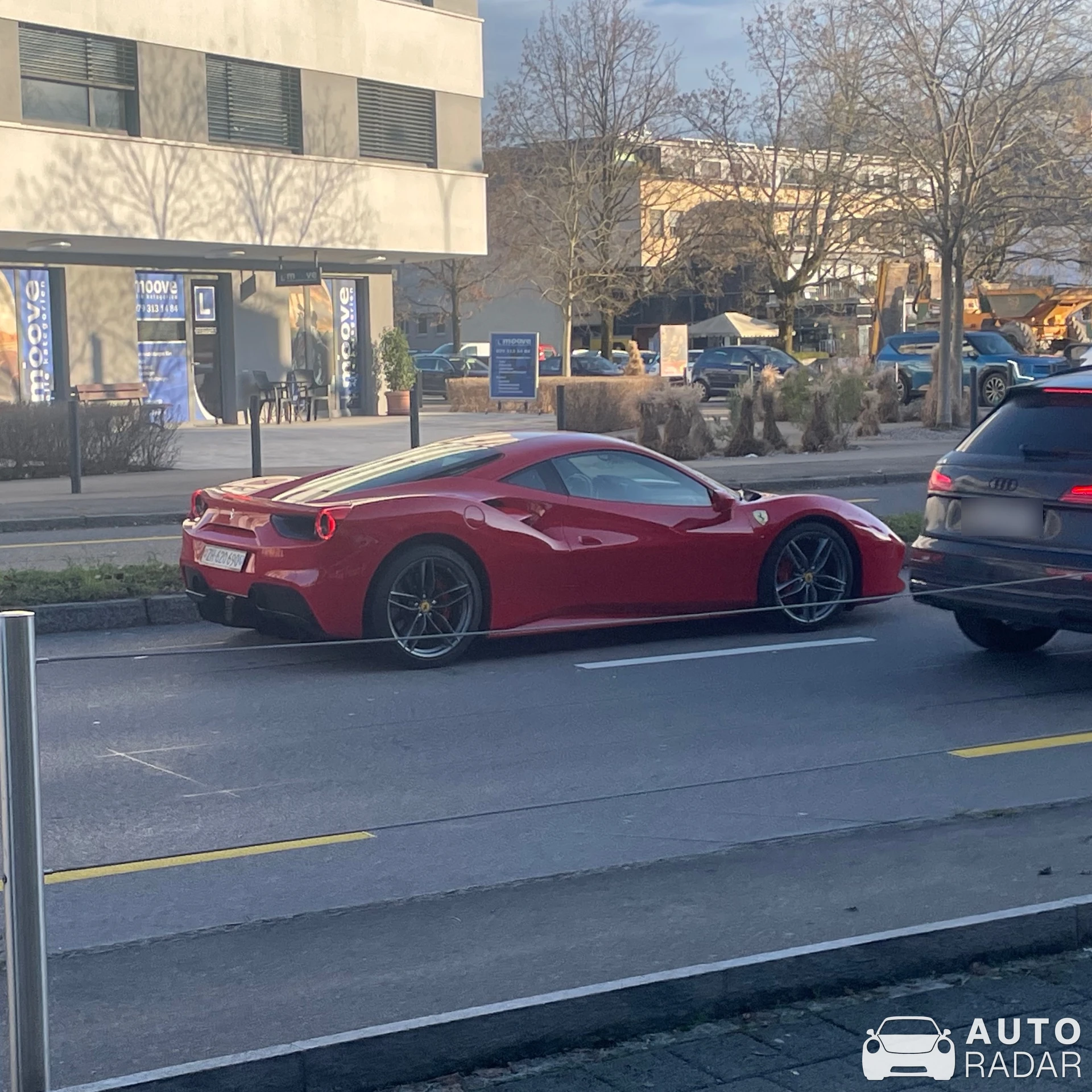 Ferrari 488 GTB spotted in Bülach, Schweiz