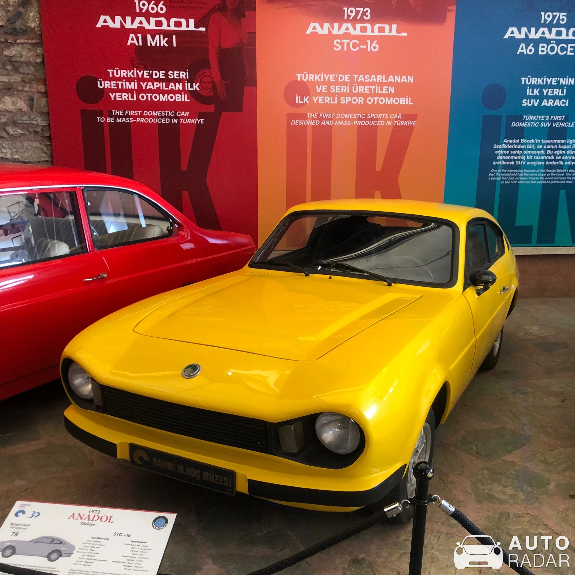 Anadol STC-16 spotted in Beyoğlu