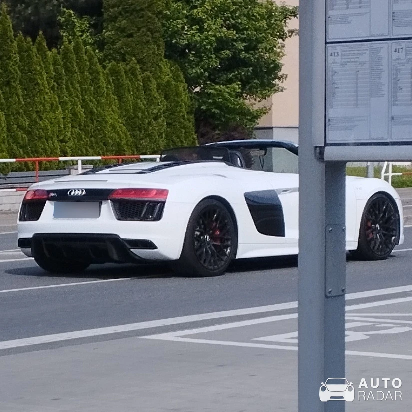 Audi R8 V10 Spyder 2016 spotted in Havířov-Podlesí