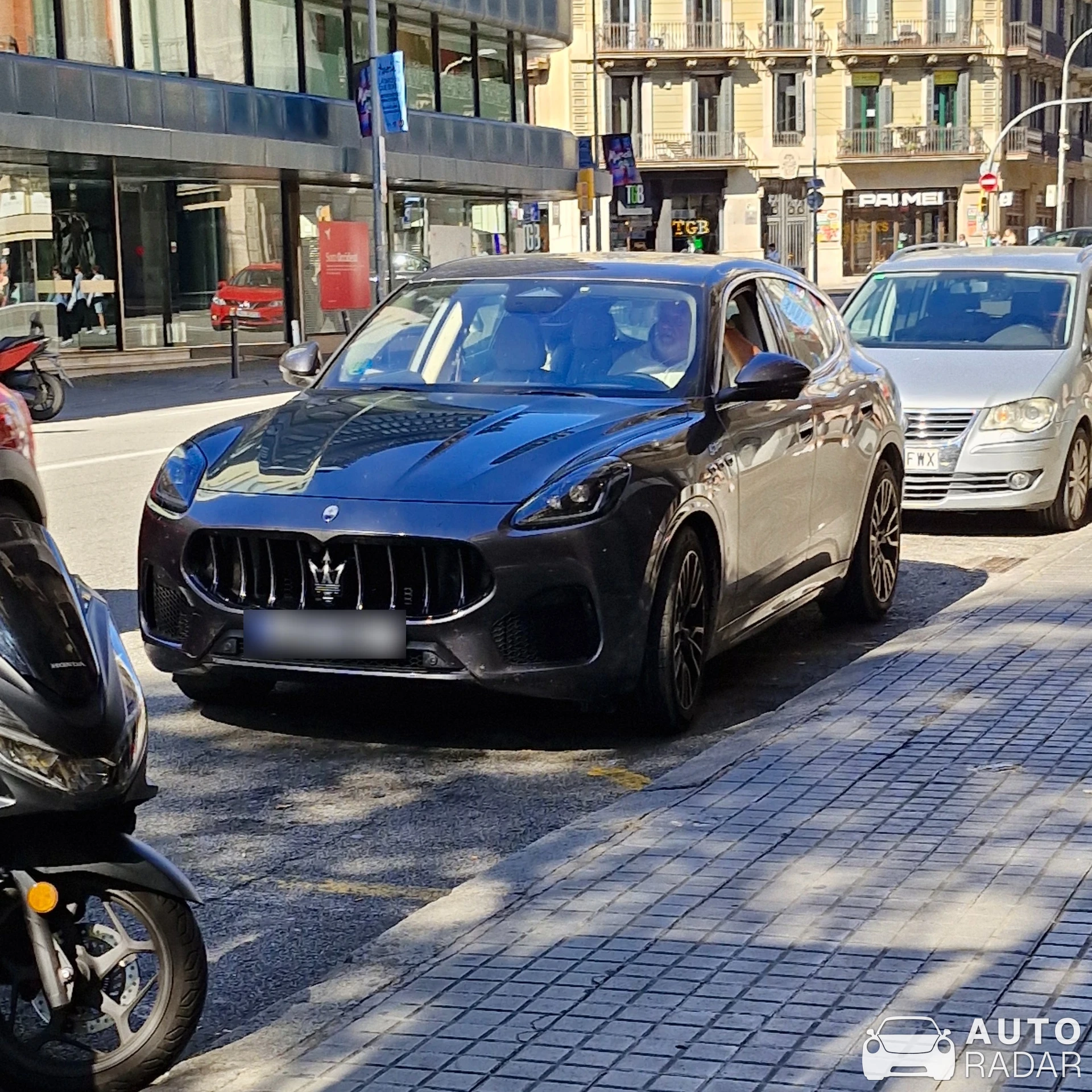 Maserati Grecale GT spotted in Barcelona, Spain