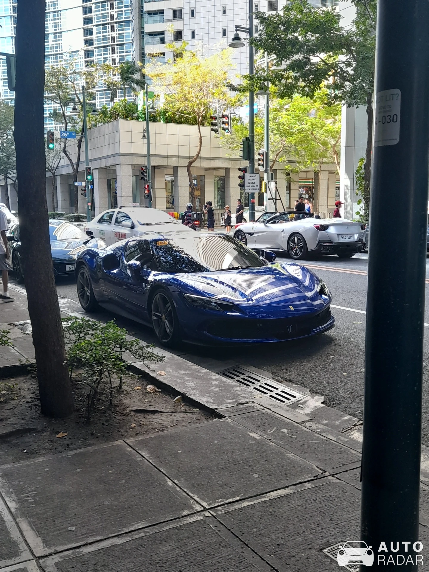 Ferrari 296 GTS spotted in Taguig, Philippines