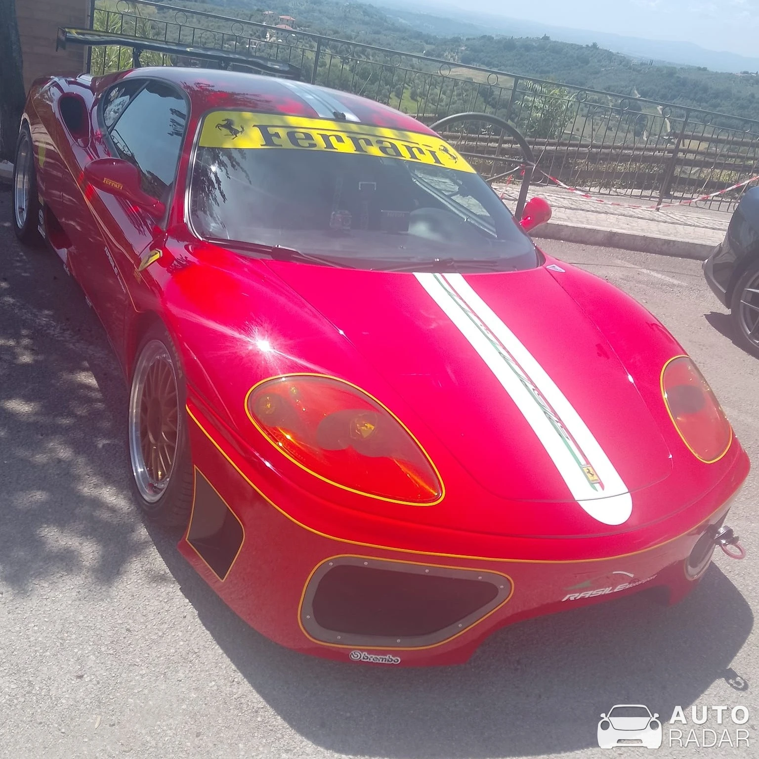 Ferrari 360 GTC spotted in Rieti