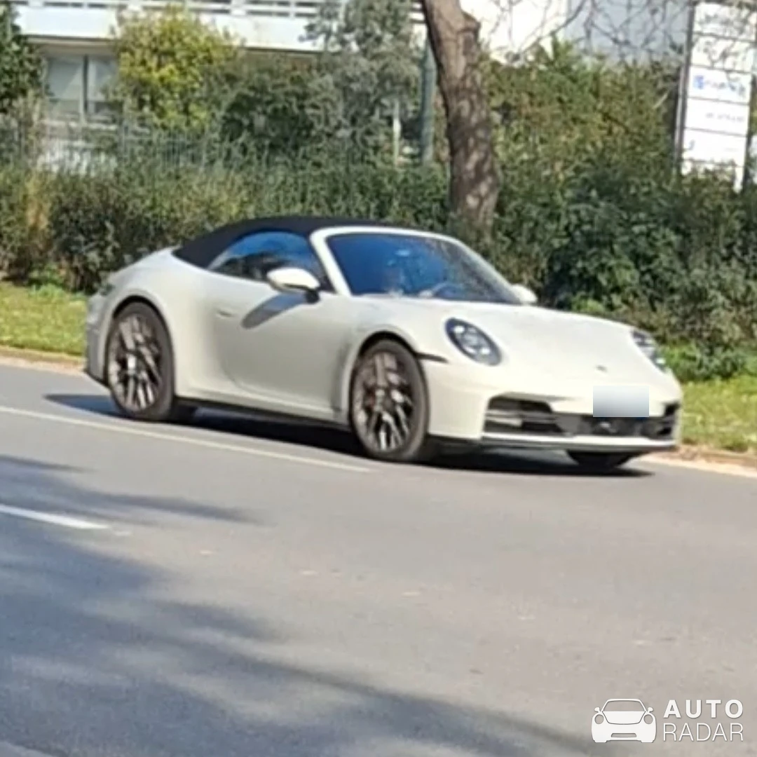 Porsche 992 Carrera Cabriolet MkI spotted in Glyfada, Greece