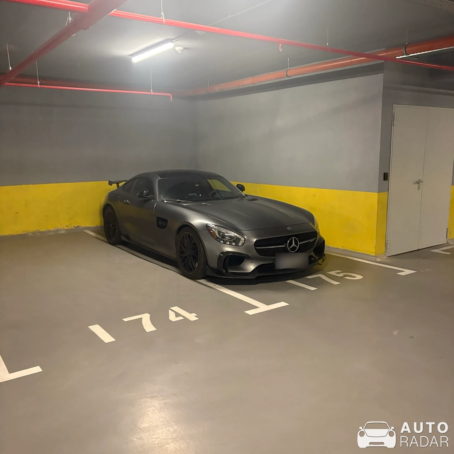 Mercedes-AMG GT R C190 spotted in Burgas