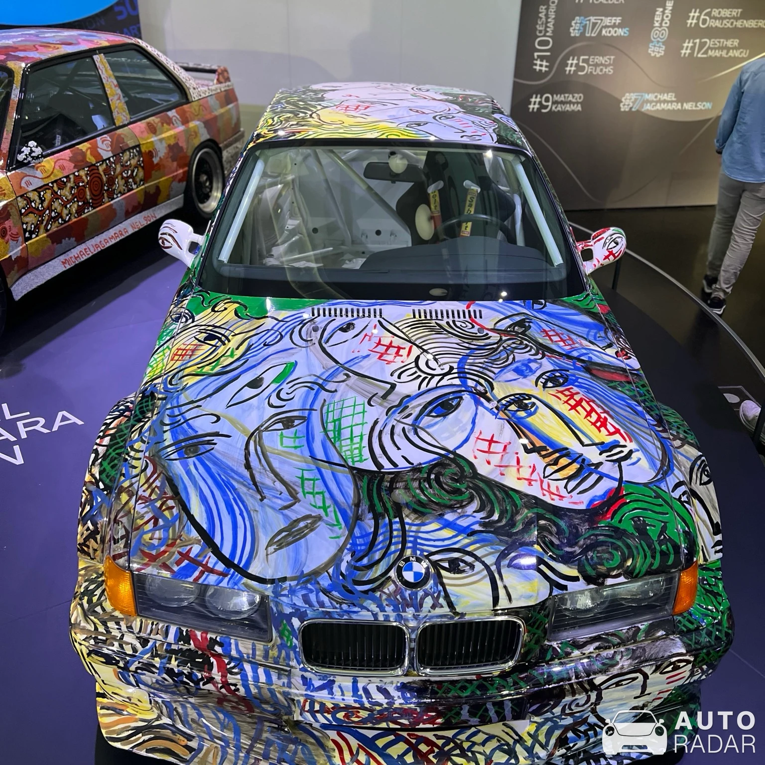 BMW M3 E36 DTM Art Car spotted in Munich