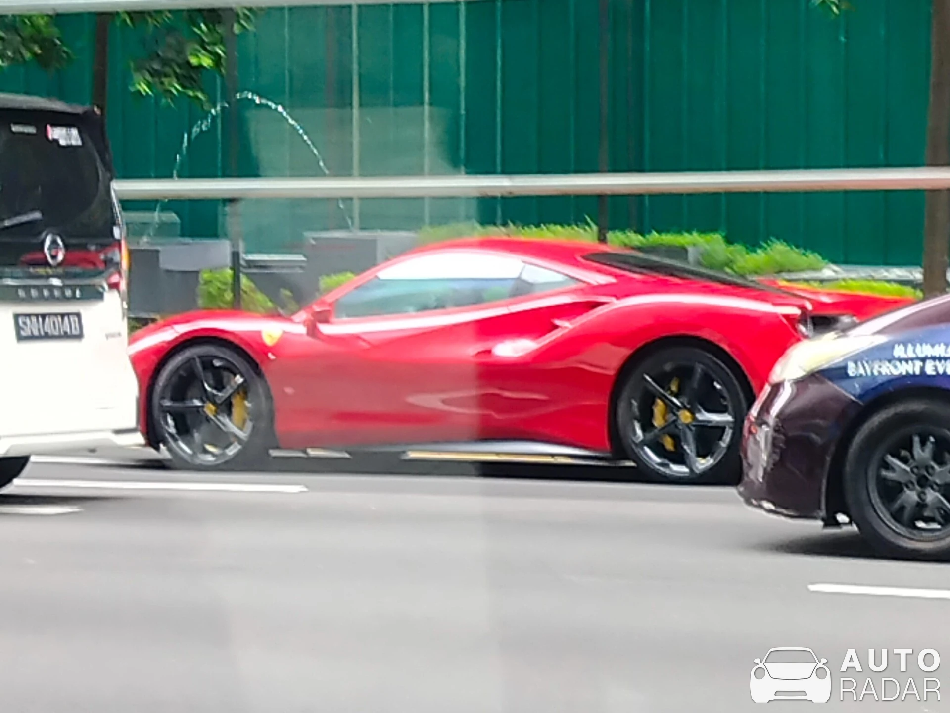 Ferrari 488 GTB spotted in Singapore, Singapore