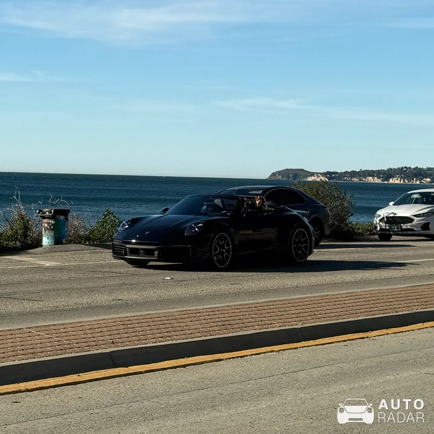 Porsche 992 Turbo S Cabriolet MkI spotted in Malibu, United States