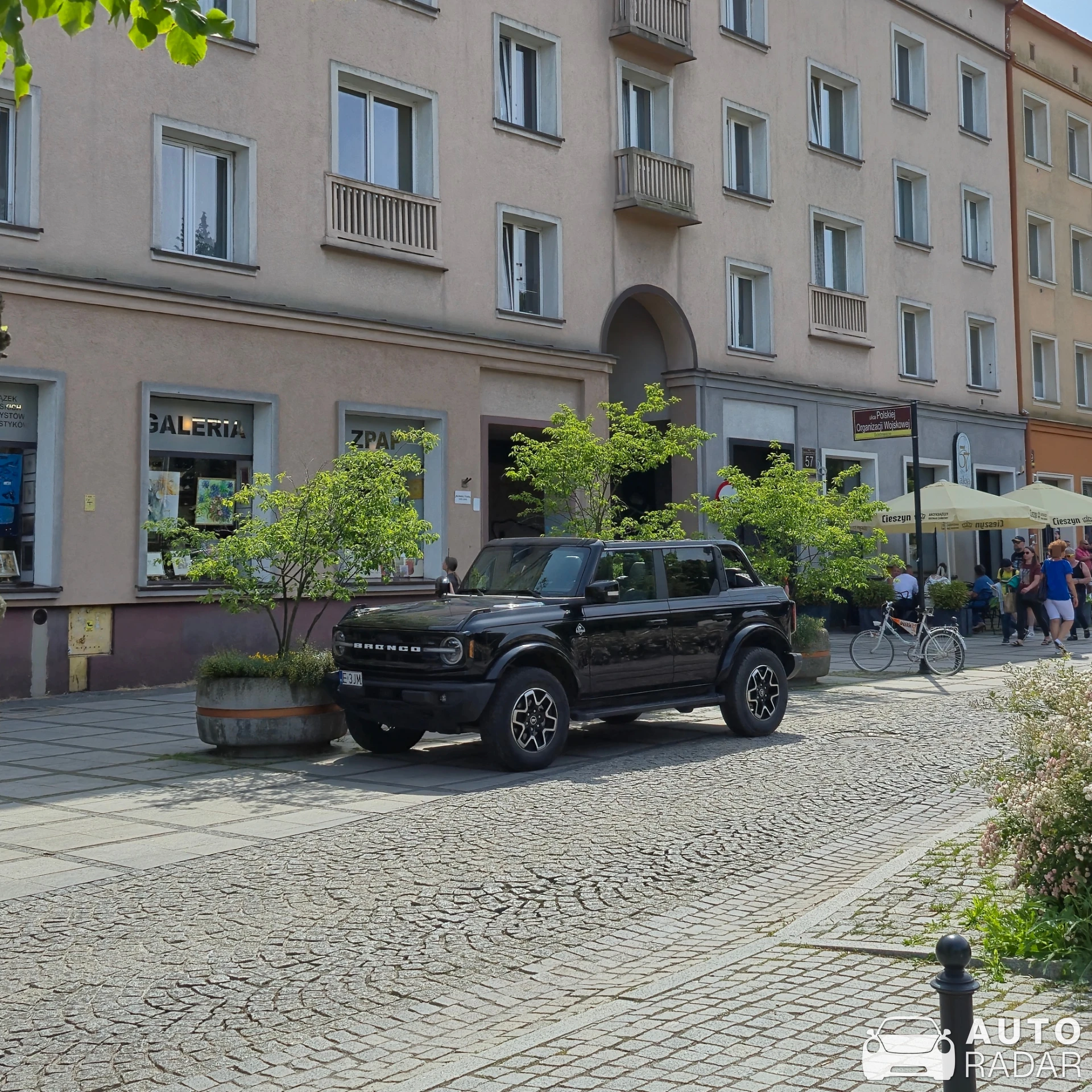 Ford Bronco First Edition spotted in Częstochowa
