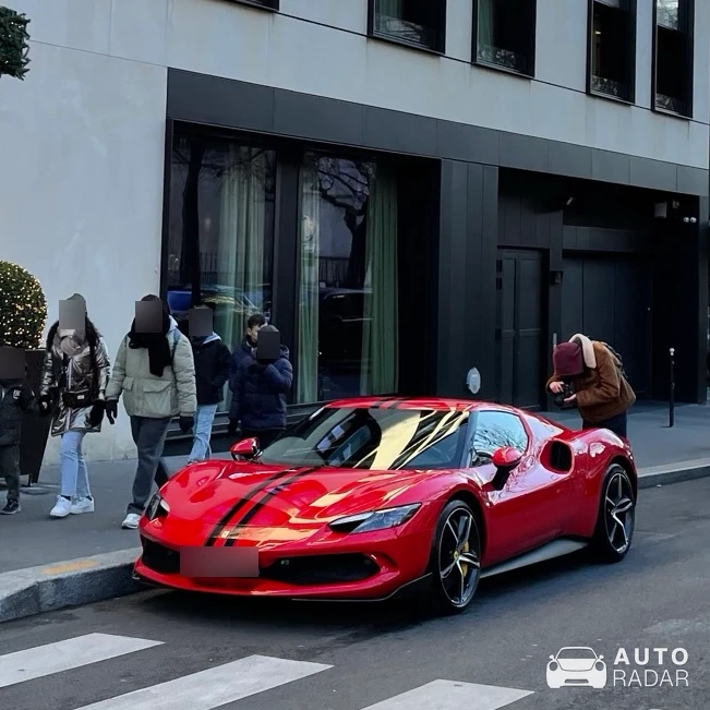 Ferrari 296 GTB spotted in Paris, France