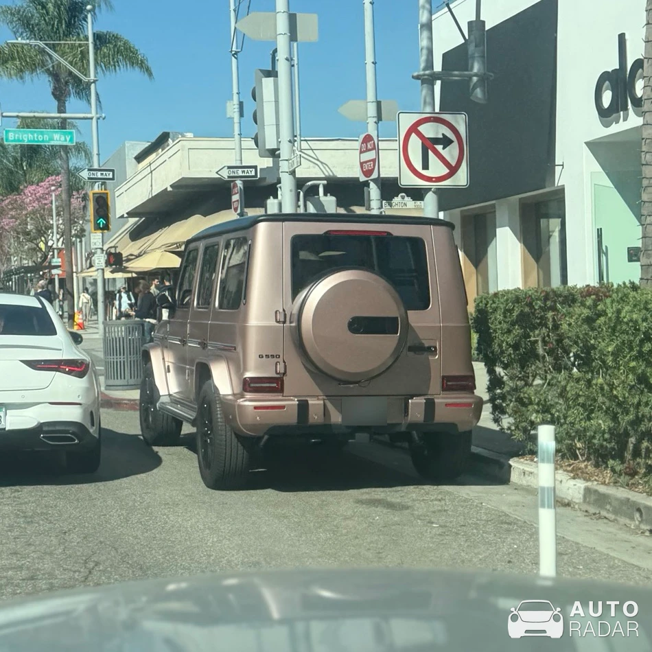 Mercedes-Benz G 550 Stronger Than Diamonds Edition spotted in Beverly Hills