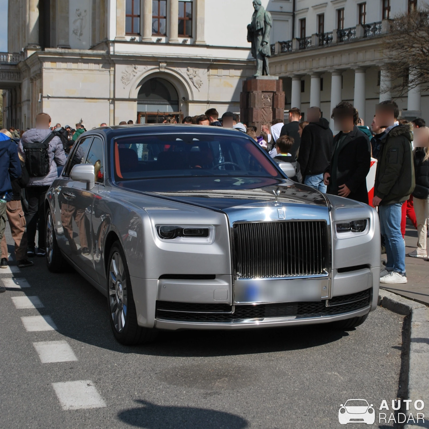 Rolls-Royce Phantom VIII spotted in Warszawa, Poland