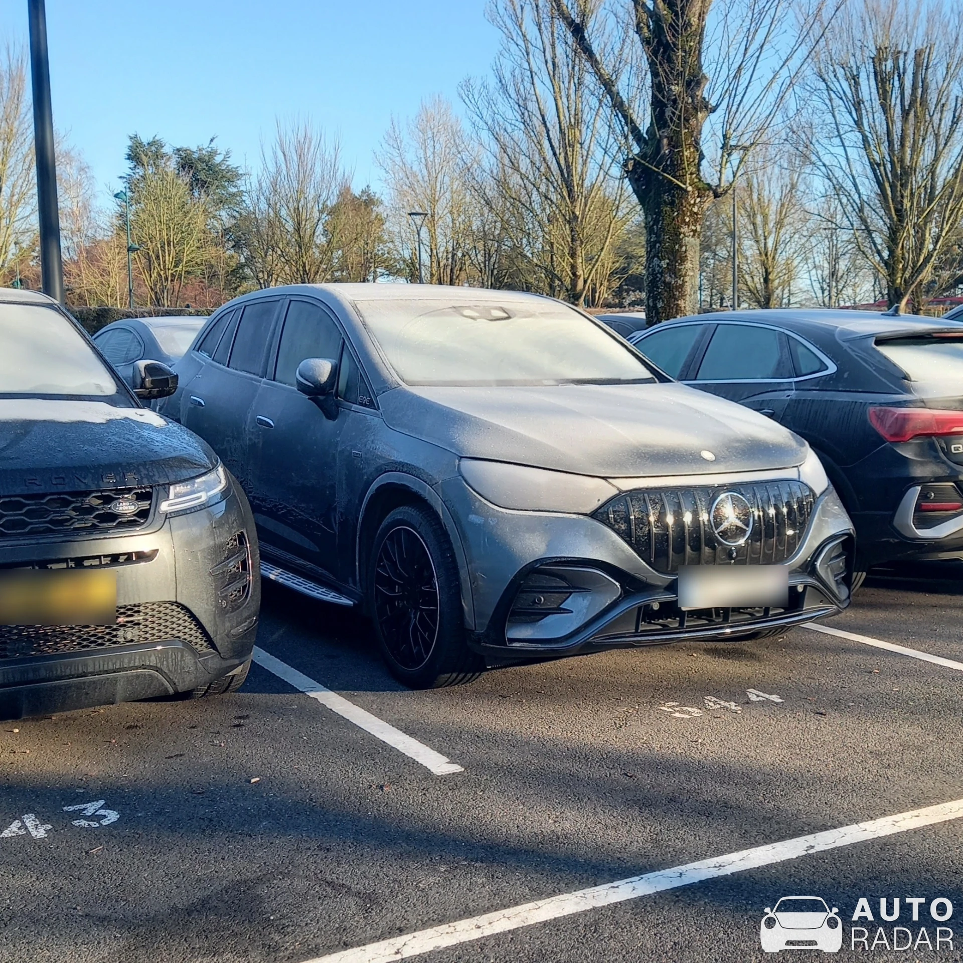 Mercedes-Benz EQS 53 spotted in Chessy