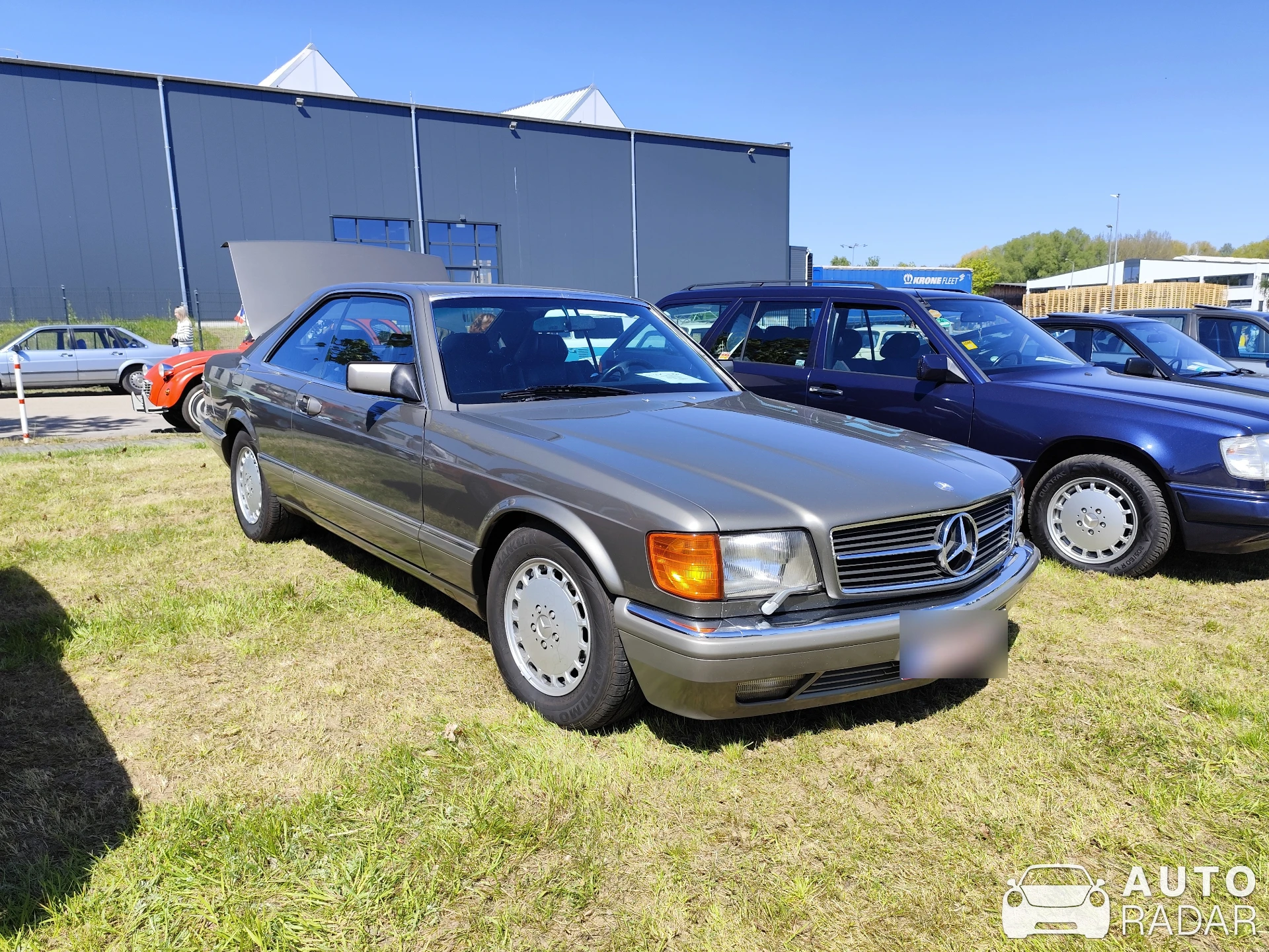 Mercedes-Benz 500 SEC W126 spotted in Hartmannsdorf