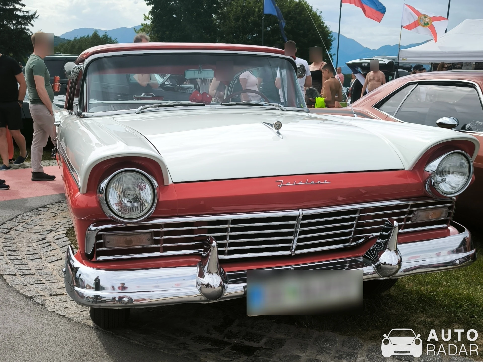 Ford Fairlane 500 Skyliner spotted in Velenje, Slovenia