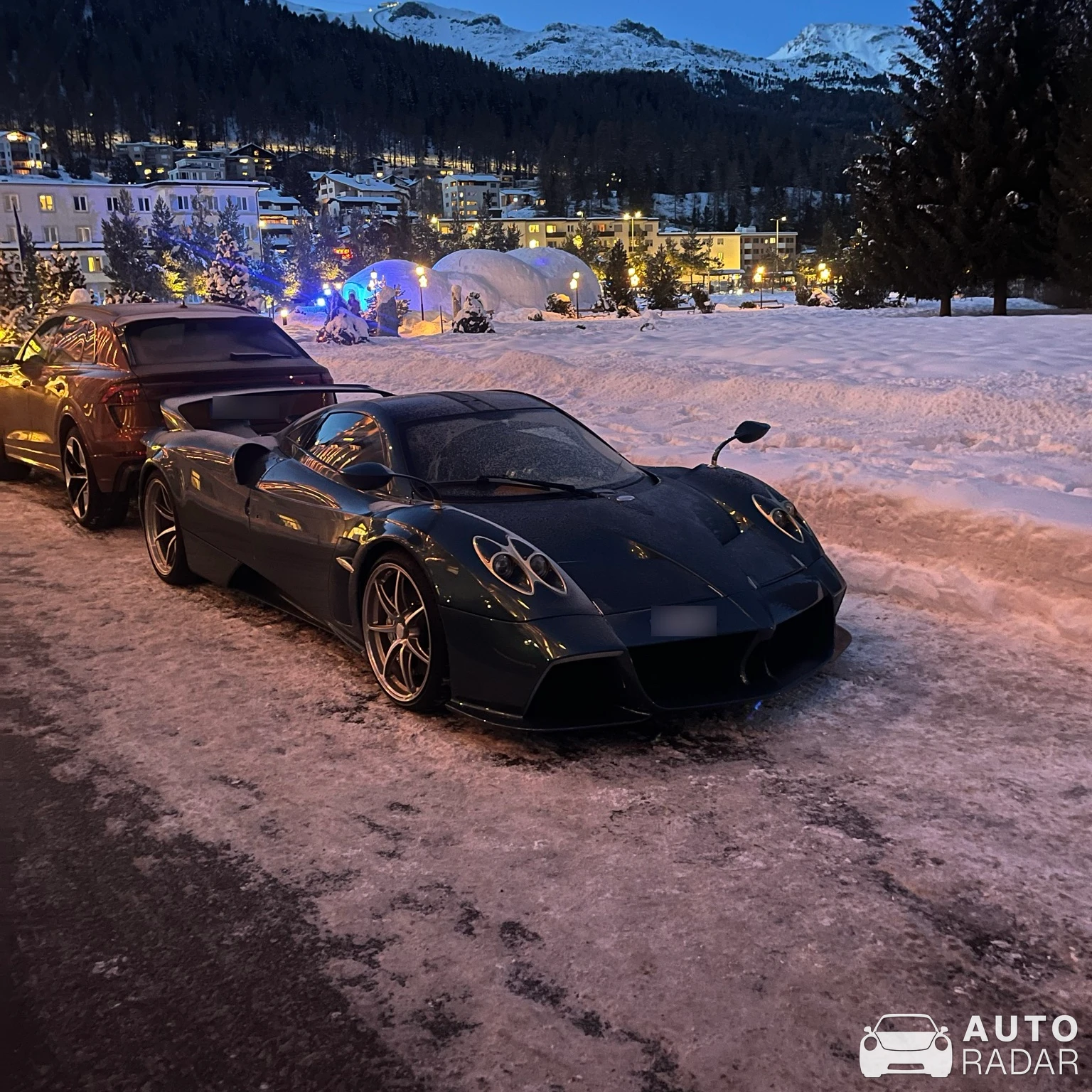 Pagani Huayra Epitome spotted in Sankt Moritz