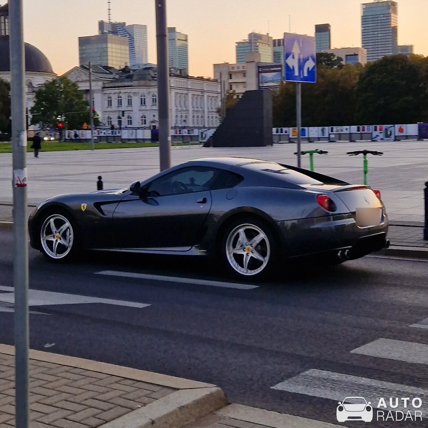 Ferrari 599 GTB Fiorano HGTE spotted in Warszawa