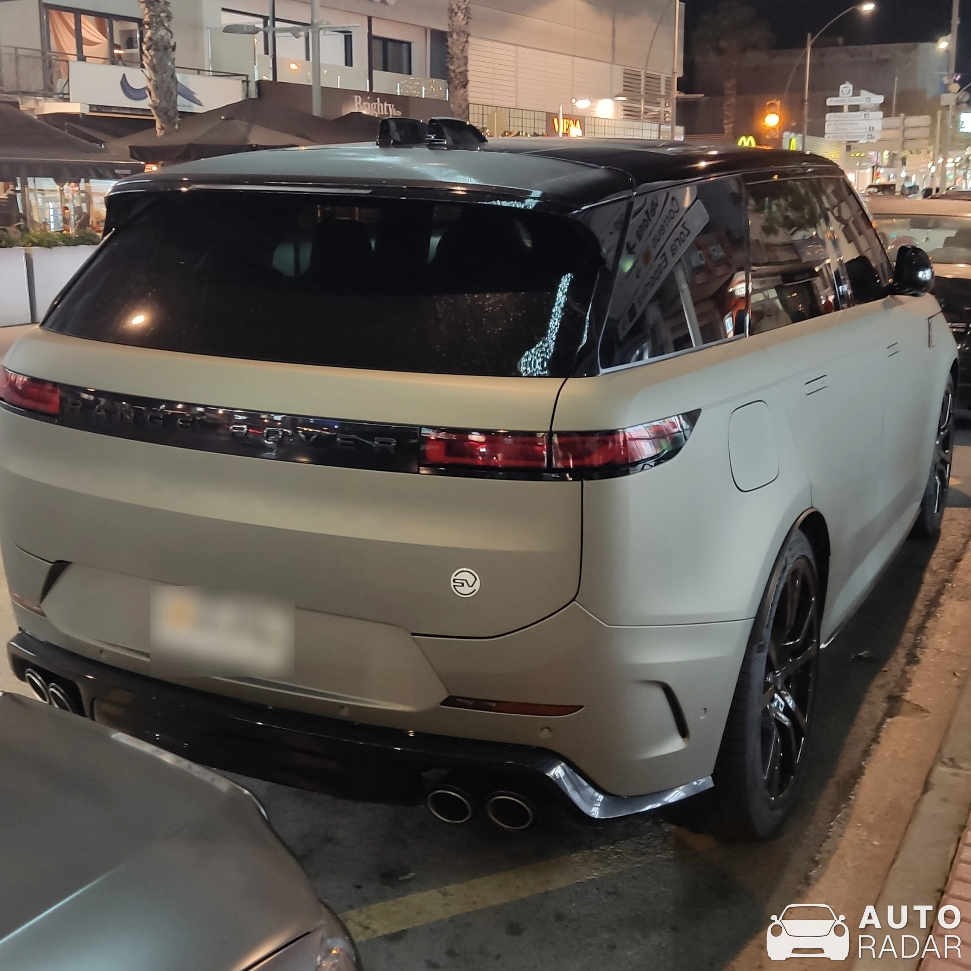 Range Rover Sport SV 2024 spotted in Platja d'Aro i S'Agaró
