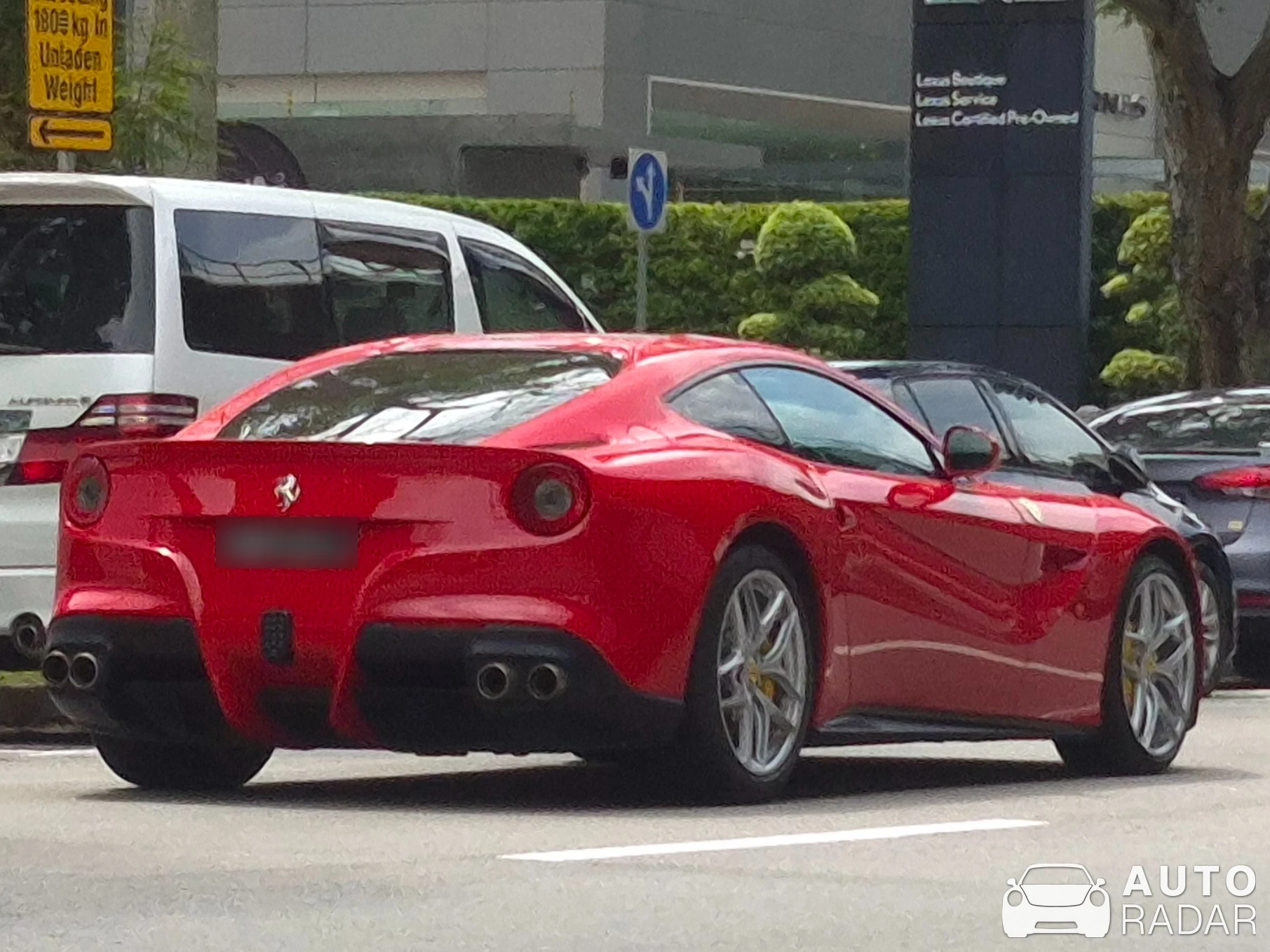 Ferrari F12berlinetta spotted in Singapore, Singapore