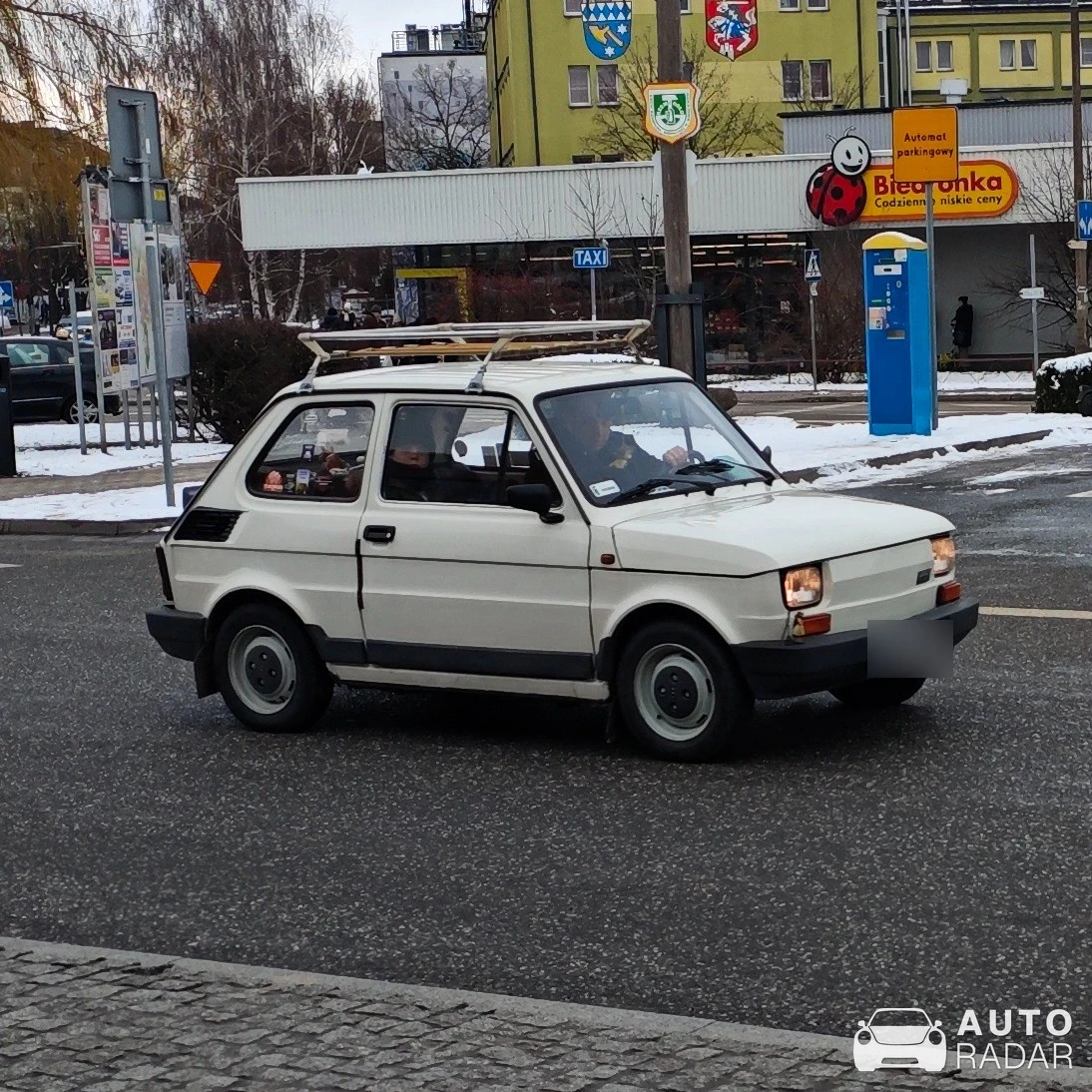 Polski Fiat 126p spotted in Siedlce, Polska