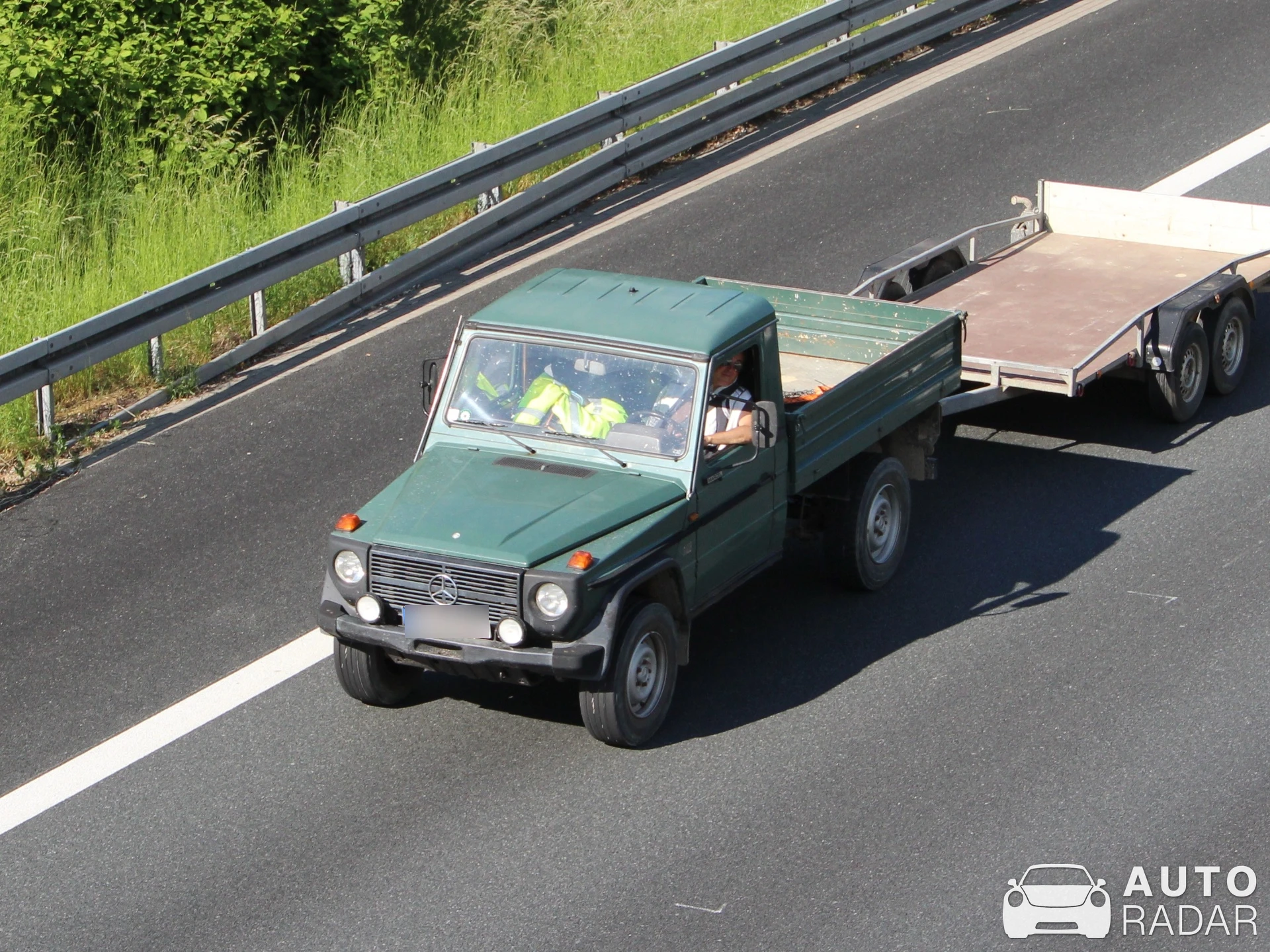 Mercedes-Benz GWF G500 Pickup spotted in Chemnitz