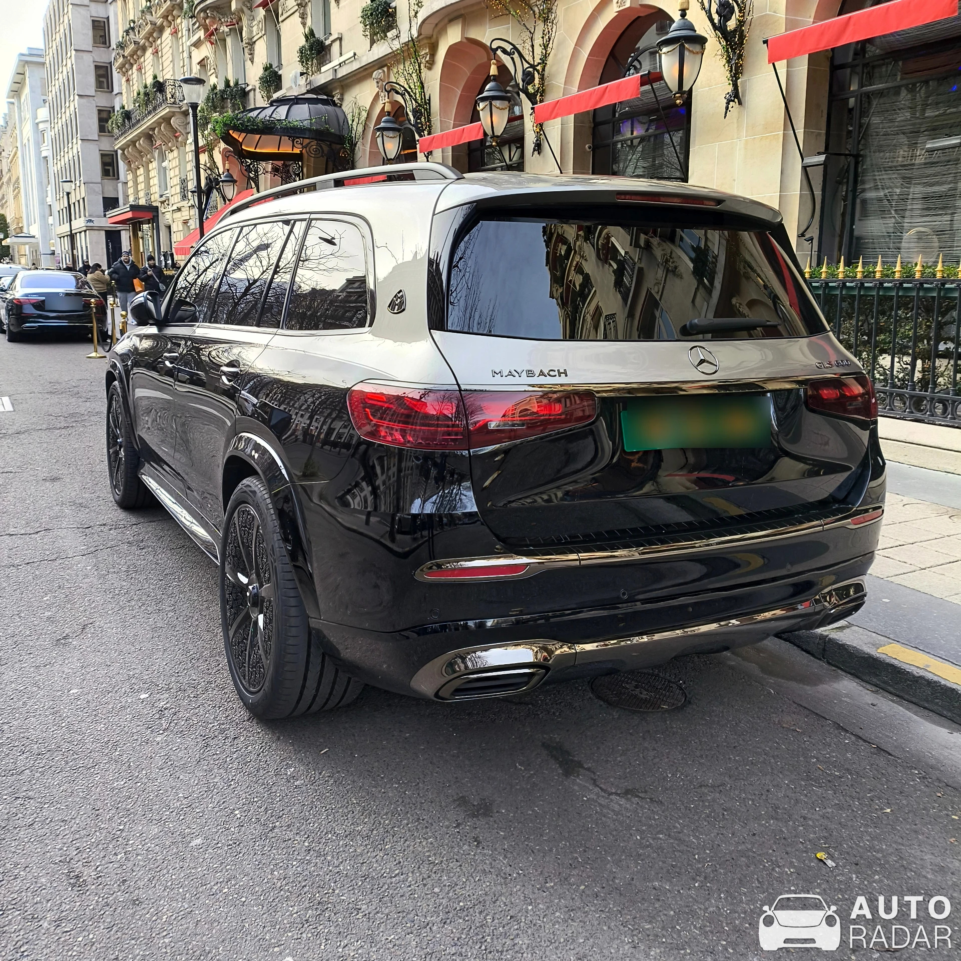 Mercedes-Maybach GLS 600 spotted in Paris, France