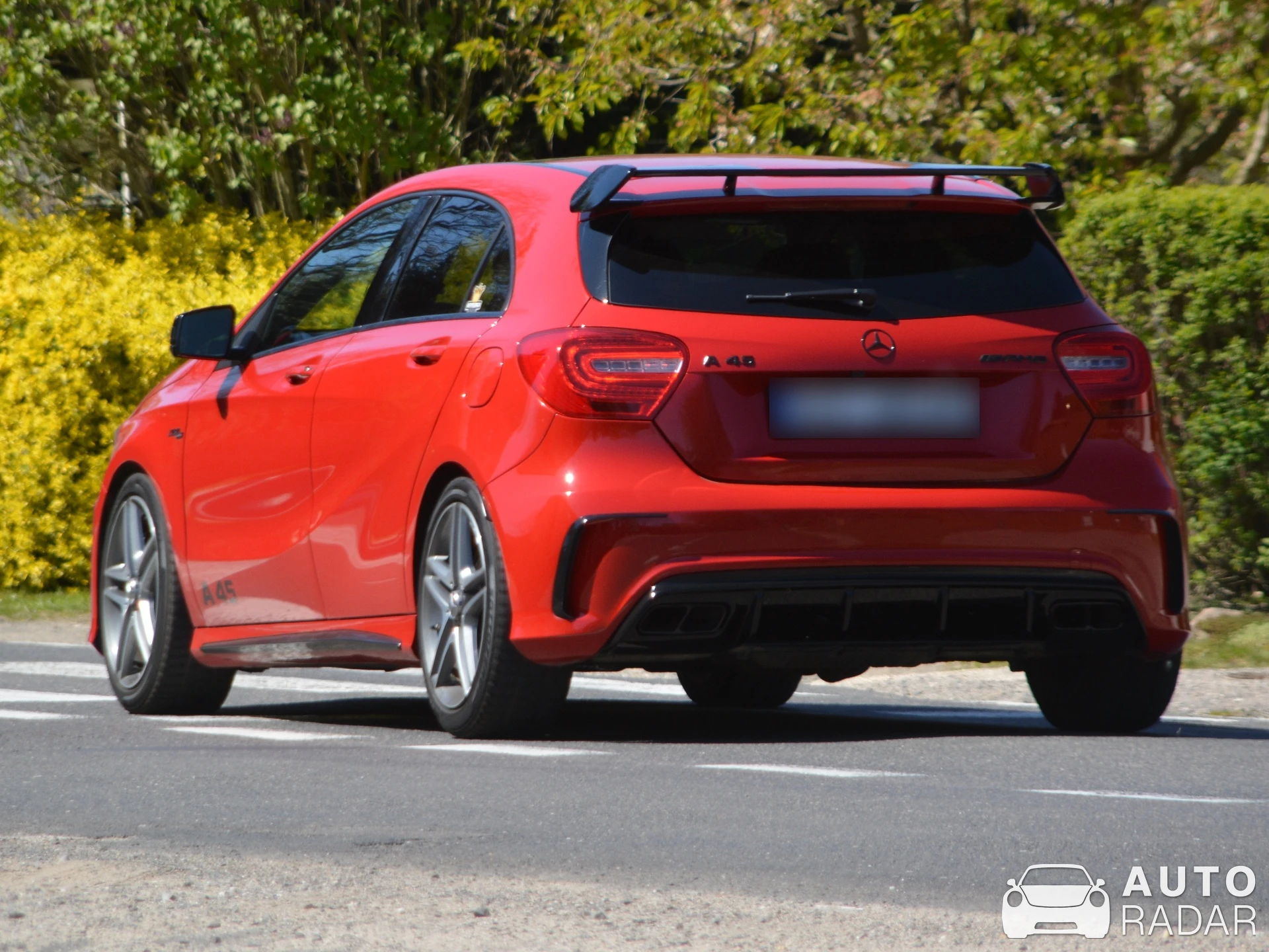Mercedes-AMG A 45 W176 spotted in Bielanka
