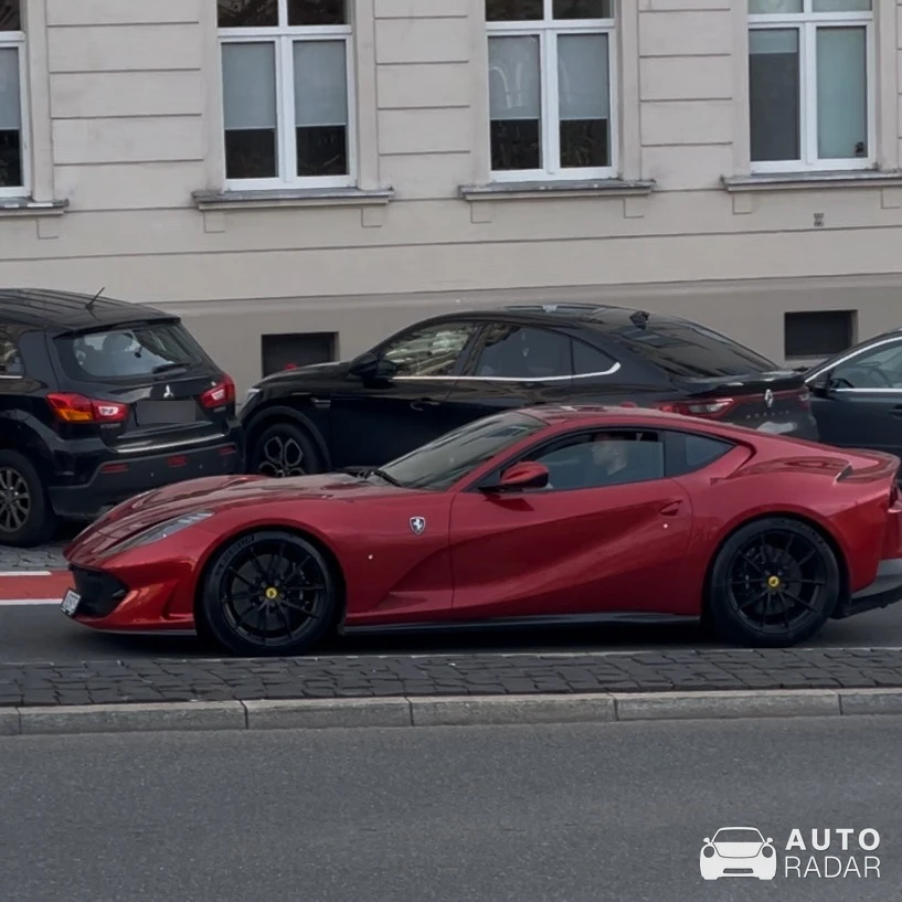 Ferrari 812 Superfast spotted in Warsaw, Poland