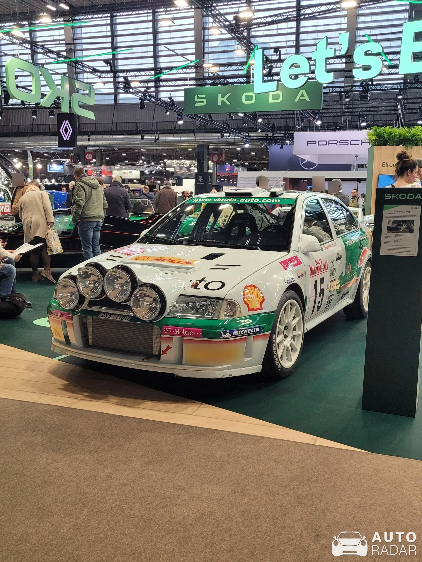 Škoda Octavia WRC spotted in Paris