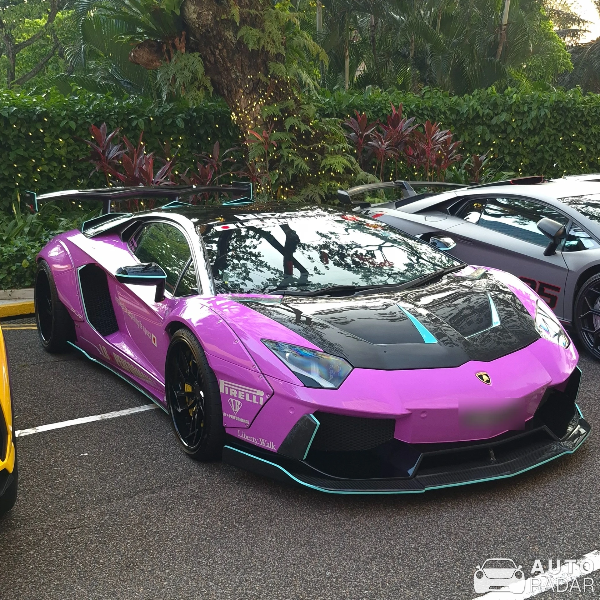 Lamborghini Aventador LP700-4 Liberty Walk LB Performance spotted in Singapore