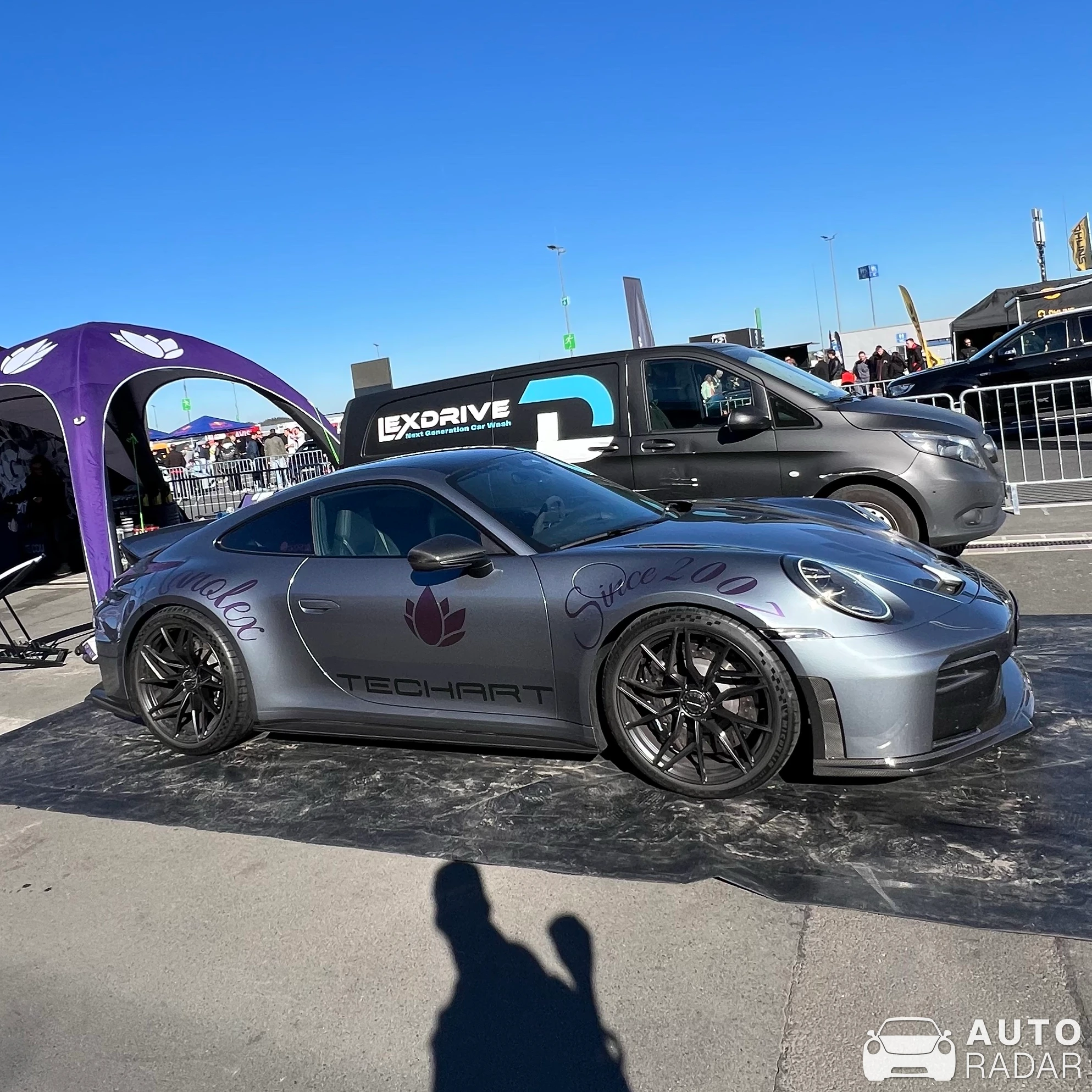 Porsche TechArt 992 GT3 MkI spotted in Nürburg